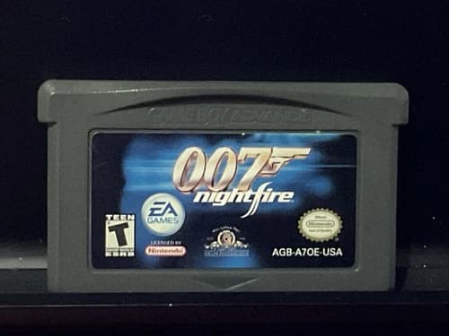007: NightFire (Nintendo Game Boy Advance, 2003) Cartridge Only Tested Authentic