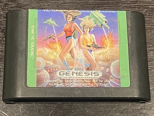 Trouble Shooter (Sega Genesis, 1991) Authentic - Cart Only - Tested & Working