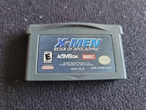 X-Men: Reign of Apocalypse Gameboy Advance GBA - Authentic - Cartridge Only