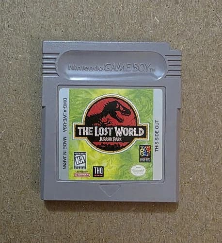 Jurassic Park The Lost World (Nintendo Game Boy) Authentic & Tested Cartridge