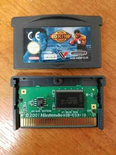 Mike Tyson Boxing Nintendo Game Boy Advance (GBA) Cart Only Tested Genuine