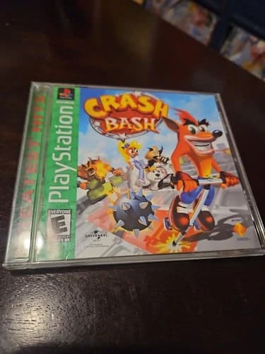Crash Bash [Greatest Hits] Playstation 1 PS1 Complete w/ Manual CIB