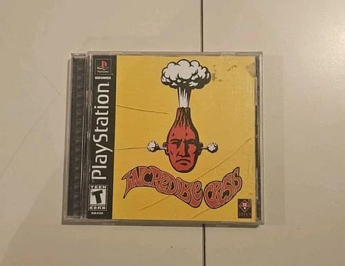 Incredible Crisis CIB Good Condition Sony PlayStation 1 Titus 2000 ps1 complete