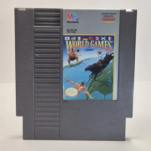 World Games - NES Game Authentic (Cartridge Only)