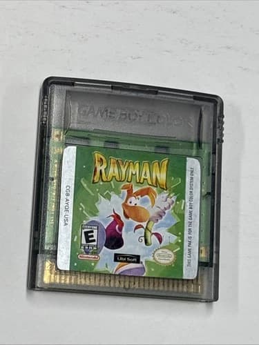Rayman Gameboy Color Game Cartridge Only Tested And Working