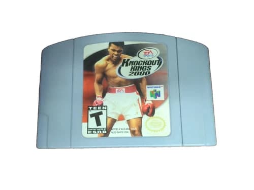 Knockout Kings 2000 (Nintendo 64, 1999) EA Sports N64 - Cartridge Only Tested
