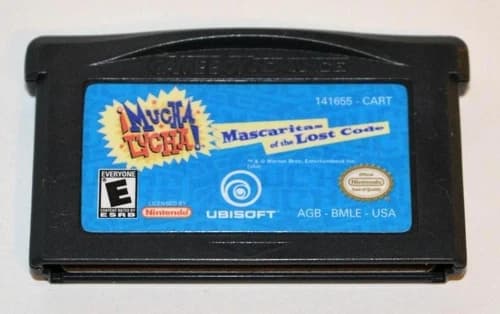 MUCHA LUCHA: MASCARITAS OF THE LOST CODE NINTENDO GAMEBOY ADVANCE GBA SP