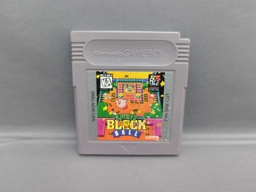 * Kirby's Block Ball (Nintendo Game Boy GB, 1995) Cartridge Only