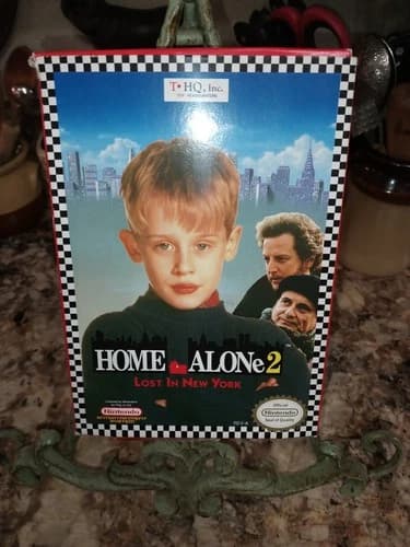 Home Alone 2: Lost in New York NES Nintendo CIB Tested Working
