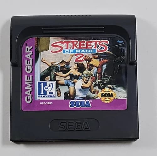 Streets of Rage 2 (1993) Sega Game Gear Loose Cart Only Tested