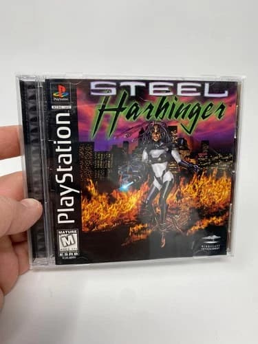 Steel Harbinger Sony PlayStation 1 Ps1 CIB Complete Tested Authentic