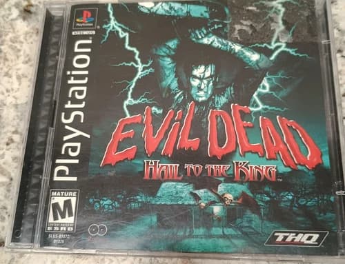 Evil Dead: Hail to the King 2000 Sony PlayStation PS1 CIB Complete Video Game