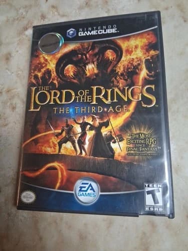 Lord of the Rings The Third Age Nintendo GameCube Game and Case CIB
