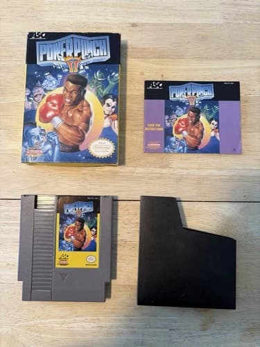 Power Punch II (Nintendo NES, 1992) CIB