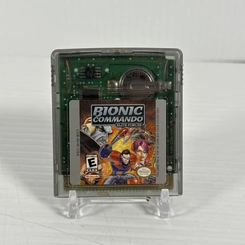 Bionic Commando: Elite Forces (Nintendo Game Boy Color, 2000) CART ONLY