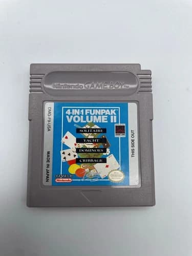 4-in-1 Funpak Volume II - Nintendo Gameboy tested working