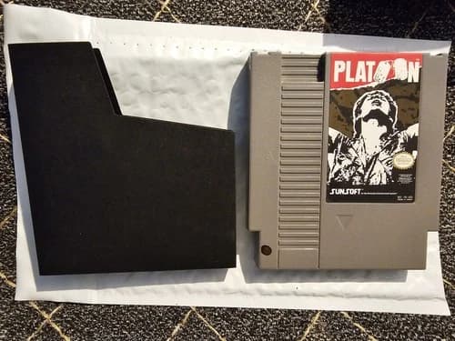 Platoon (Nintendo Entertainment System NES) 80s Authentic Tested Working Retro