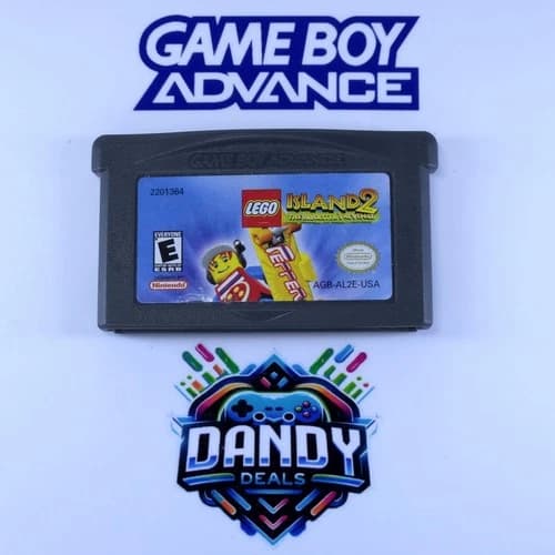 LEGO Island 2 GBA Authentic, Tested - Saves - GameBoy Advance