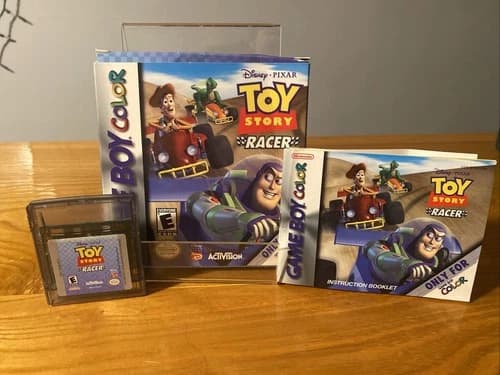 Toy Story Racer - Nintendo GameBoy Color GBC Authentic Comes With Box And Manual