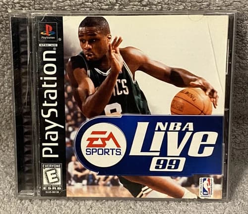 NBA Live 99 (PlayStation 1, 1998) **TESTED** Complete CIB PS1 PSOne