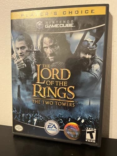 Lord of the Rings: Two 2 Towers (GCN Nintendo GameCube 2004) CIB Player’s Choice