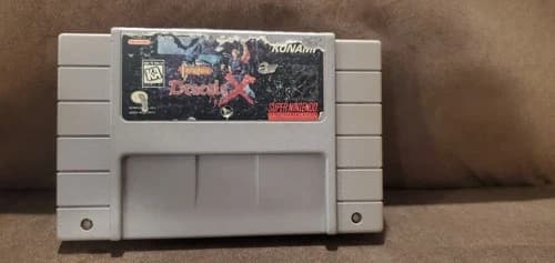 CASTLEVANIA: DRACULA X SNES VIDEO GAME VERY RARE!