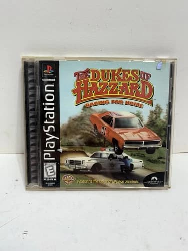 The Dukes of Hazzard Racing for Home Sony Playstation 1 PS1 CIB - Free Ship!