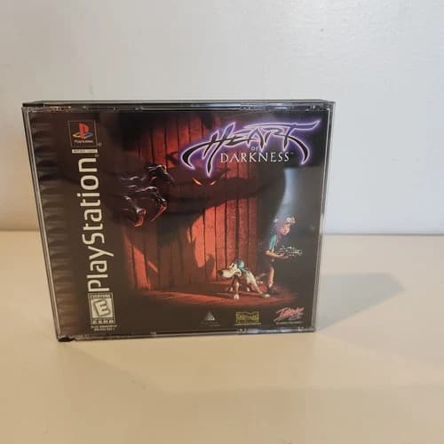 Heart of Darkness Sony PlayStation 1 PS1 1998 Complete