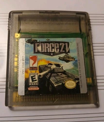 Force 21 - Nintendo Gameboy Color - Cartridge Only - Used