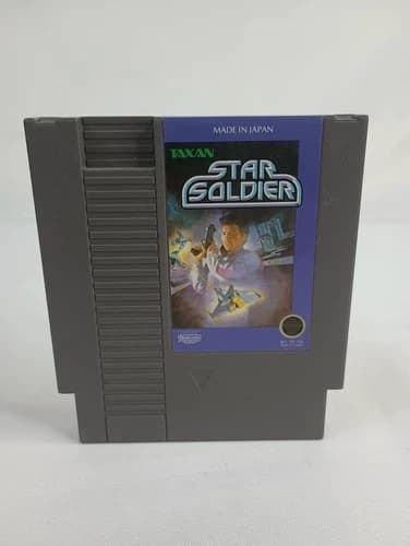 Nintendo NES Star Soldier Cartridge Video Game Tested Working
