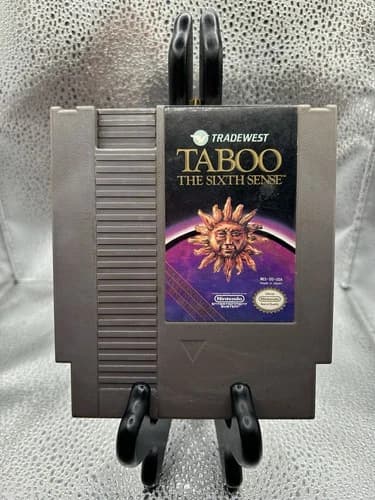 NES Taboo the Sixth Sense 1985 Authentic Nintendo Cartridge Only Tested