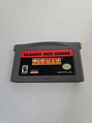 Pac-Man Classic NES Series (Gameboy Advance, 2004) Authentic Tested !!