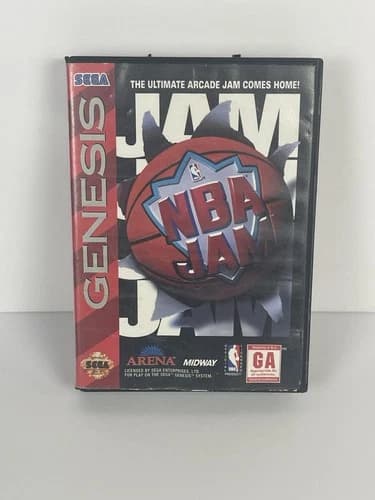 NBA Jam Sega Genesis Basketball