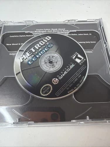Metroid Prime 2: Echoes (Nintendo GameCube, 2004) Disc Only Won’t Read