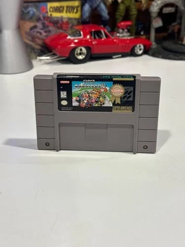 Super Mario Kart Super Nintendo SNES 1992 Made In Mexico Pre-Owned