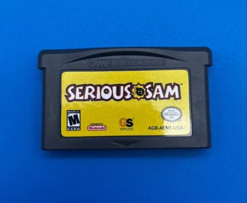 Serious Sam Advance (Nintendo Game Boy Advance, 2004) Authentic