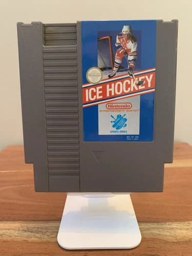 Ice Hockey - Authentic Nes Game Cartridge - Tested & works