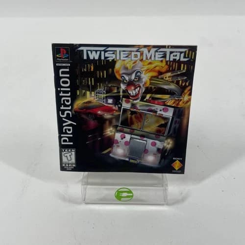 Twisted Metal (Black Label) (Sony PlayStation 1 PS1, 1995)