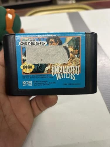 Uncharted Waters (Sega Genesis, 1992) - Game Only