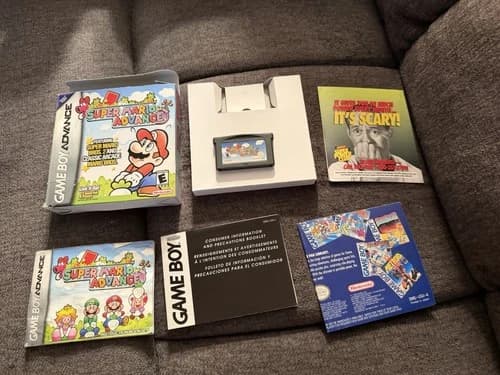 Super Mario Advance - Nintendo Game Boy Advance CIB Boxed