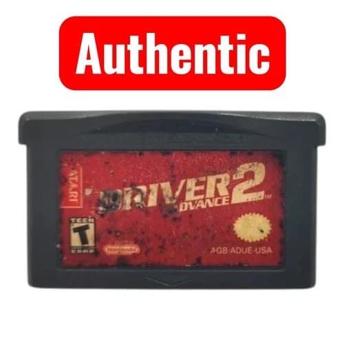 Driver 2 Advance (Nintendo Game Boy Advance, 2002) Cartridge Only, Tested