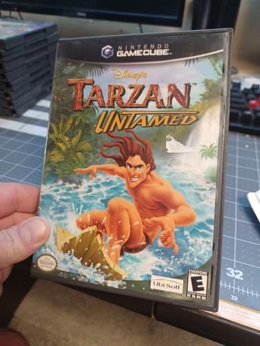 Disney's Tarzan Untamed (Nintendo GameCube, 2001) With Manual CIB Tested