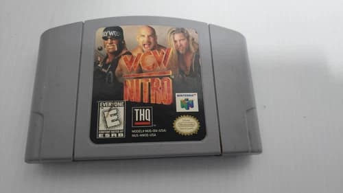 WCW Nitro (Nintendo 64, 1999) N64 Cartridge Only Authentic