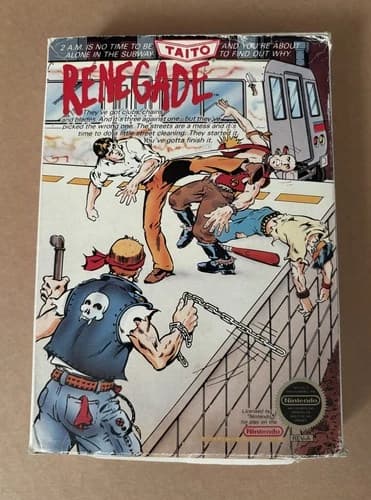 Nintendo NES Renegade Complete