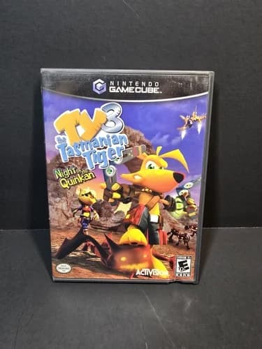 Ty the Tasmanian Tiger 3: Night of the Quinkan Nintendo GameCube 2005 Complete