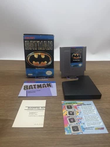 Batman: The Video Game NES Nintendo Complete in Box CIB