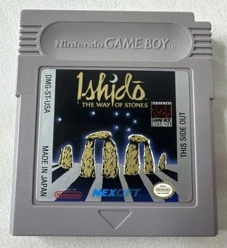 Ishido The Way of Stones (Nintendo Game Boy) Tested Cleaned Authentic