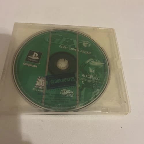 Gex 3 Deep Cover Gecko PS1 PlayStation 1 Disk Only -CLEAN- -TESTED-