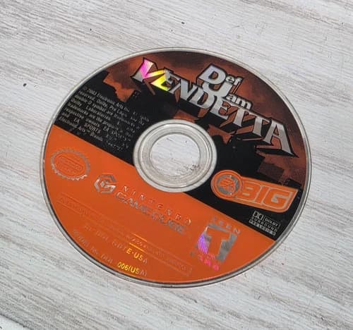 Def Jam Vendetta Nintendo GameCube Loose Tested And Working