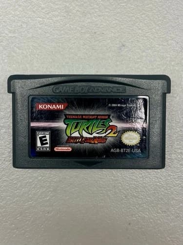 Teenage Mutant Ninja Turtles 2: Battle Nexus – Nintendo Game Boy Advance GBA